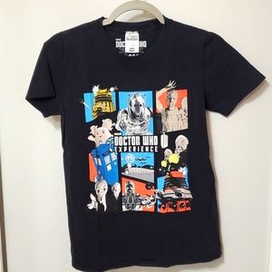 NEW Doctor Who Experience RARE Cardiff, Wales BBC T-shirt Small